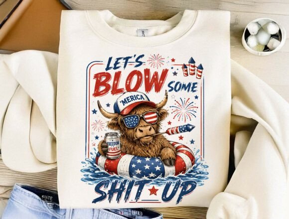 Celebrate Independence Day with Bold Patriotic Sublimation Designs