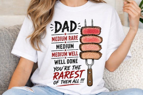 Dad You're the Rarest PNG: The Ultimate Grill Master Graphic