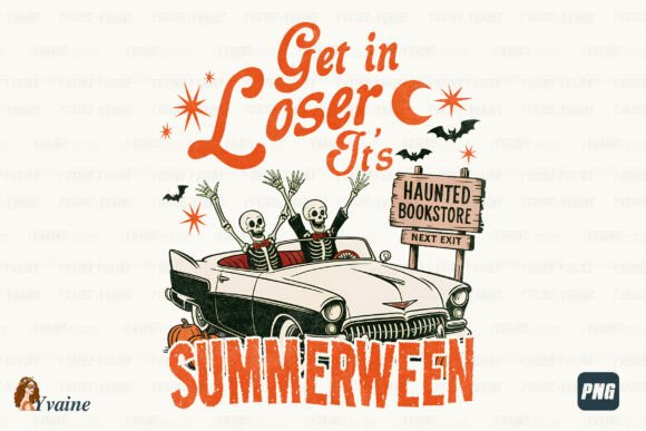 Get in Loser, It's Summerween! Your New Favorite Design Asset