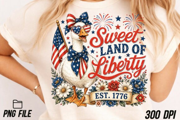 Sweet Land of Liberty 4th of July PNG: Design Guide